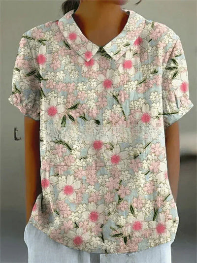 OLIVIA | FLORAL PATTERN BLOUSE.