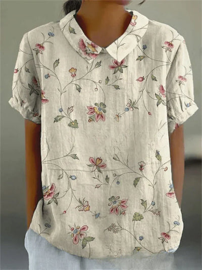 OLIVIA | FLORAL PATTERN BLOUSE.