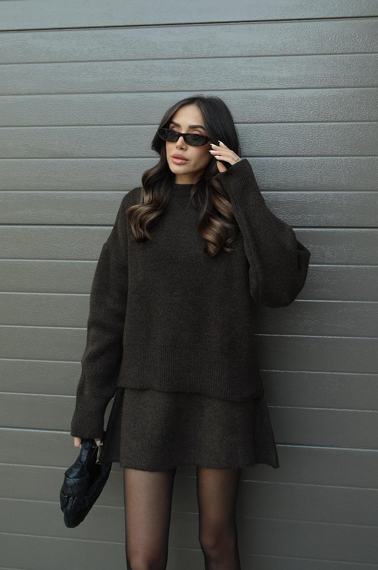 Sarah - Soft knit 2-piece set
