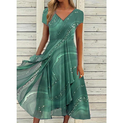 Celeste – Flowing Midi Dress