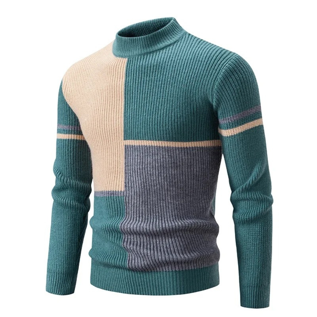 Felix – Colour Block Knitted Sweater