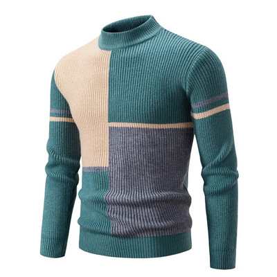 Felix – Colour Block Knitted Sweater