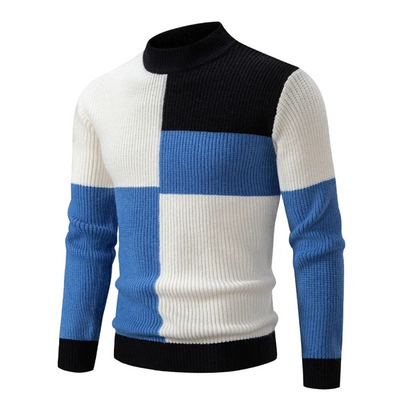 Felix – Colour Block Knitted Sweater