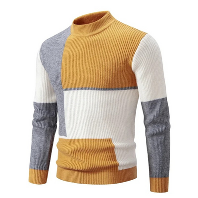 Felix – Colour Block Knitted Sweater