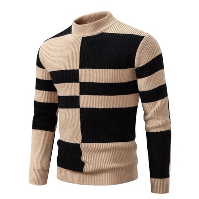Felix – Colour Block Knitted Sweater