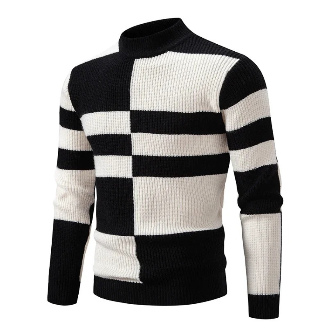 Felix – Colour Block Knitted Sweater
