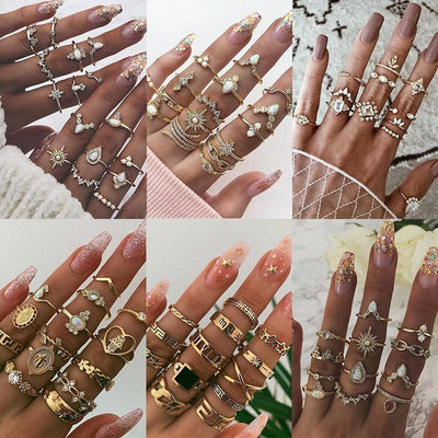 Unique Premium Pack of 8 to 12 Rings~