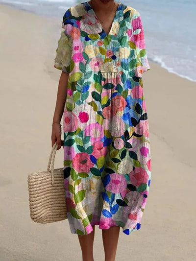 Sophie – Spring Garden Floral Blouse