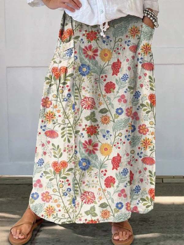 Claire – Pastoral Floral Blouse