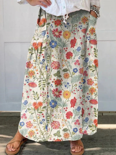 Claire – Pastoral Floral Blouse