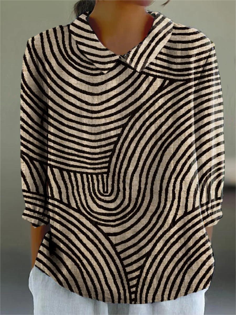 Pearl – Flowy Button Blouse