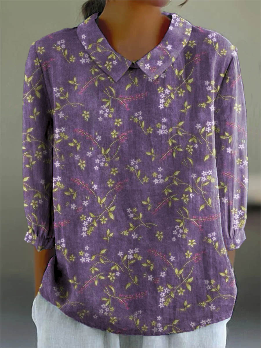 Nora – Breezy Pintuck Shirt
