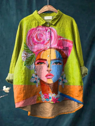 Julia – Portrait Art Print Blouse