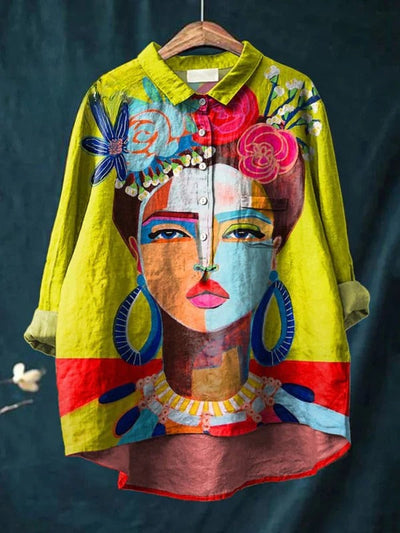 Julia – Portrait Art Print Blouse