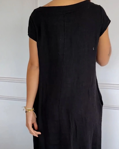 BELVAR - White Haven Casual Cotton Dress