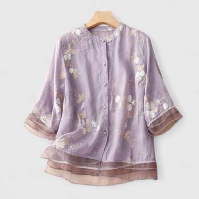 Maisie - Floral Blouse Made with Premium Materials