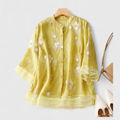 Maisie - Floral Blouse Made with Premium Materials