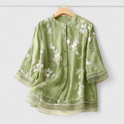 Maisie - Floral Blouse Made with Premium Materials