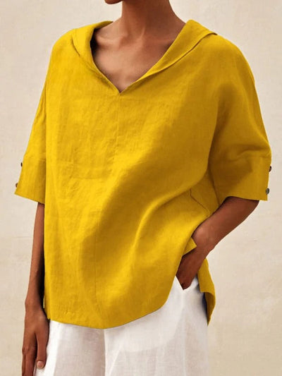 Olivia – Casual V-Neck Blouse